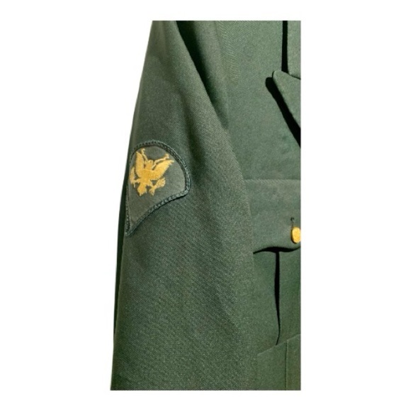 Men’s Vintage 1960’s Vietnam Era Military Dress Jacket (2nd Armored Division) - Picture 3 of 6
